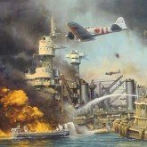 1941: Al doilea război mondial, atacul masiv al aviației japoneze asupra flotei SUA de la Pearl Harbor 