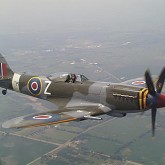 In zbor cu Spitfire MK19 | VIDEO