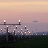 Aterizare cu probleme pe Aeroportul Otopeni in aceasta seara ( 21. 12. 2011)