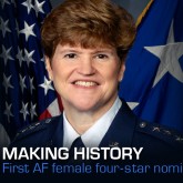 A fost nominalizata prima femeie general cu patru stele din cadrul U.S AirForce
