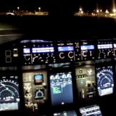 Decolare spectaculoasa de pe Heathrow noaptea | VIDEO