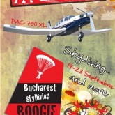 Au mai ramas cateva zile pana la Bucharest Skydiving Boogie III, locul unde se aduna practicantii si doritorii saritului de la 4.000 de metri!