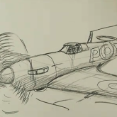 Invata sa desenezi un Spitfire! | VIDEO