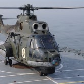 Ministerul Apararii  si-a improspatat flota de elicoptere, cumparand un Puma Naval nou-nout!