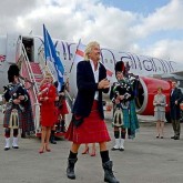 Cei de la Virgin Atlantic si-au lansat prima lor ruta interna: Londra -  Edinburgh | FOTO