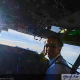 Pe ruta Bucuresti - Venetia in cockpitul unui Boeing al Blue Air | VIDEO