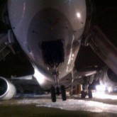 S-a intamplat duminica seara: Un A320 apartinand Alitalia a efectuat o aterizare fara una dintre rotile trenului principal